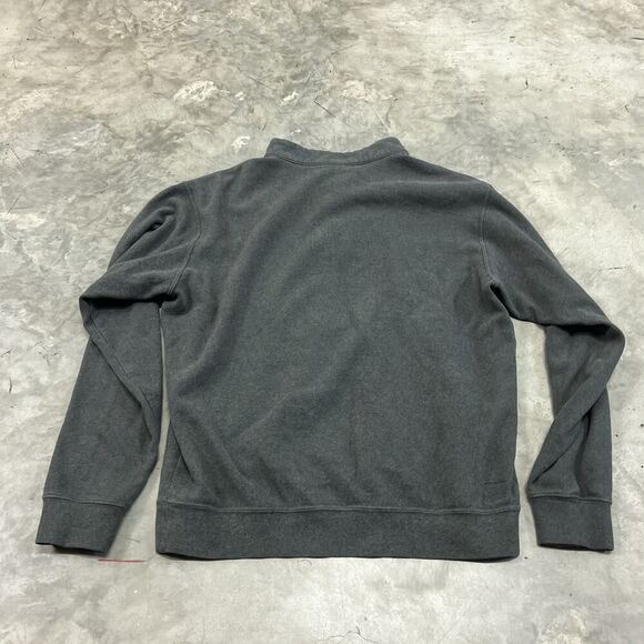 Peter Millar 1/4 Zip Pullover Sweater Men's Size Medium Gray - Picture 6 of 6